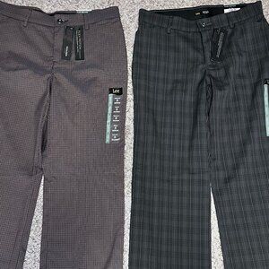 Lee Flex Motion Dress Pants - Two Pairs New With Tags